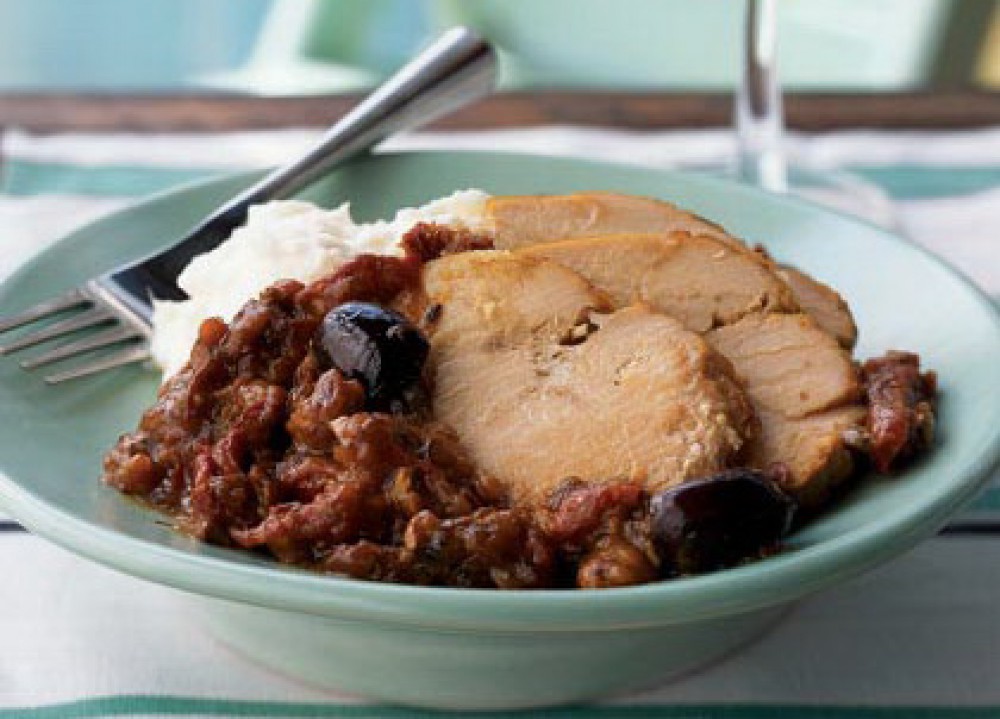 Crock Pot Mediterranean Roast Turkey