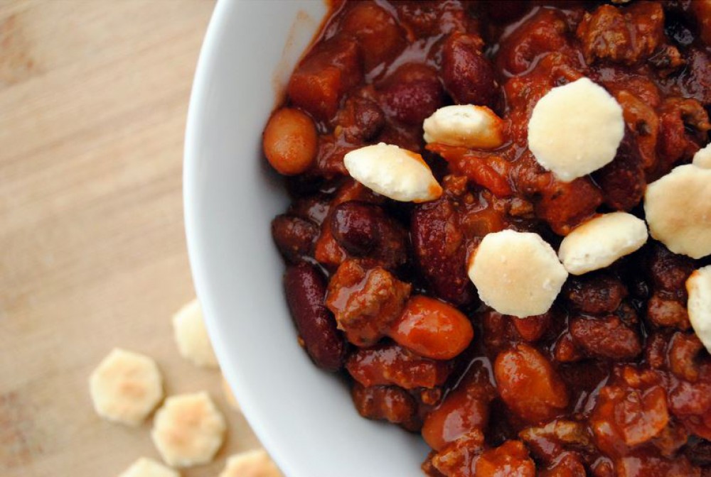 Crock Pot Beef and Bean Chili