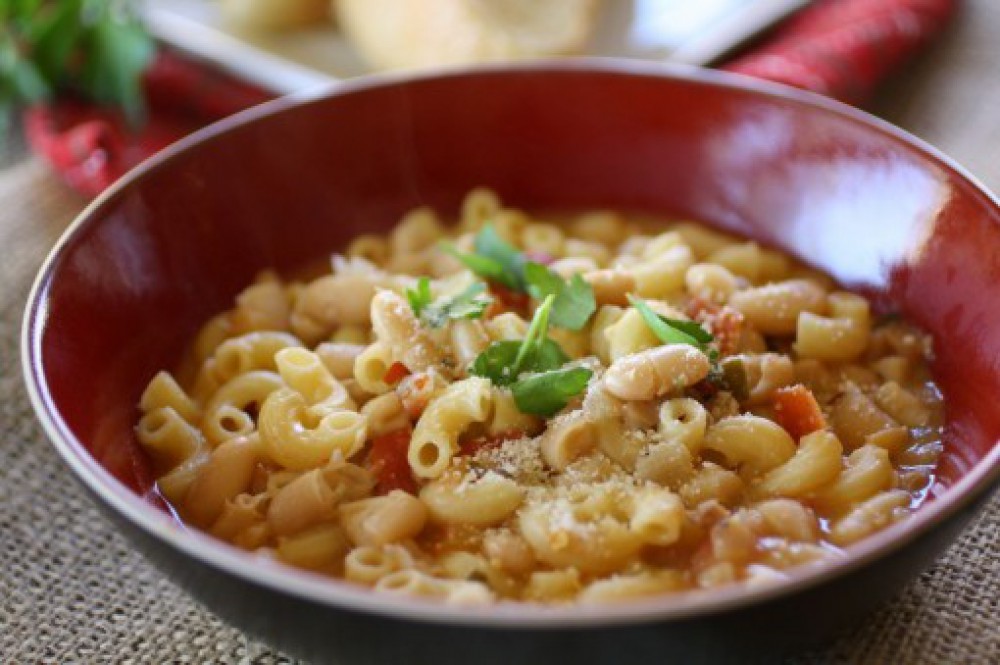 Crock Pot Pasta E Fagioli Soup