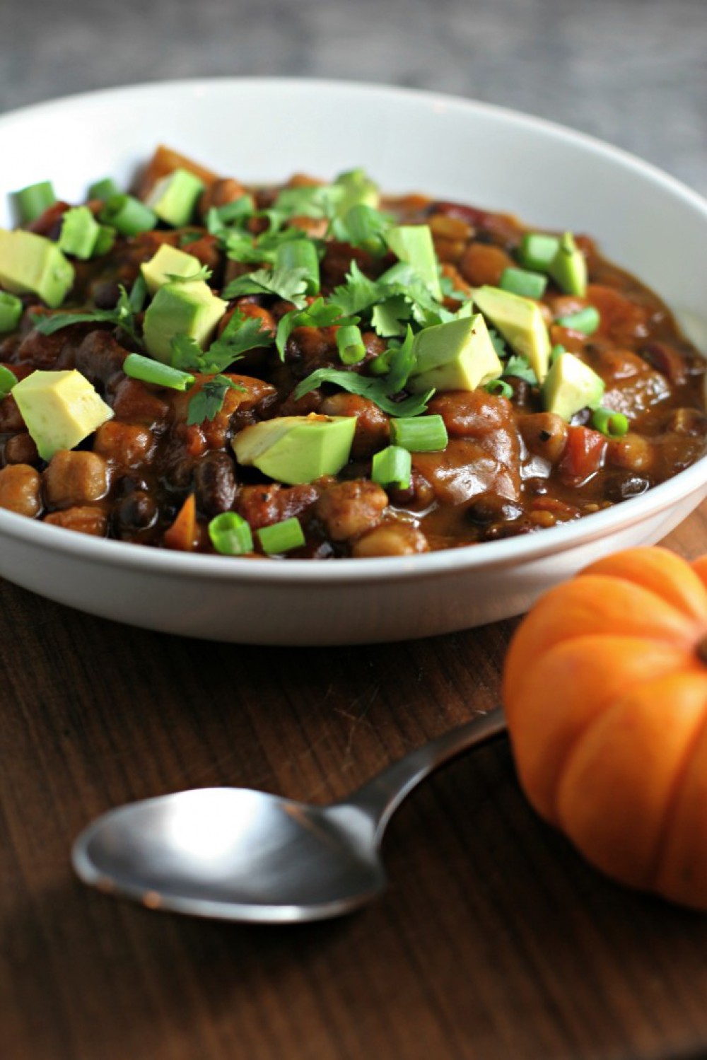 crock pot 3 bean pumpkin chili