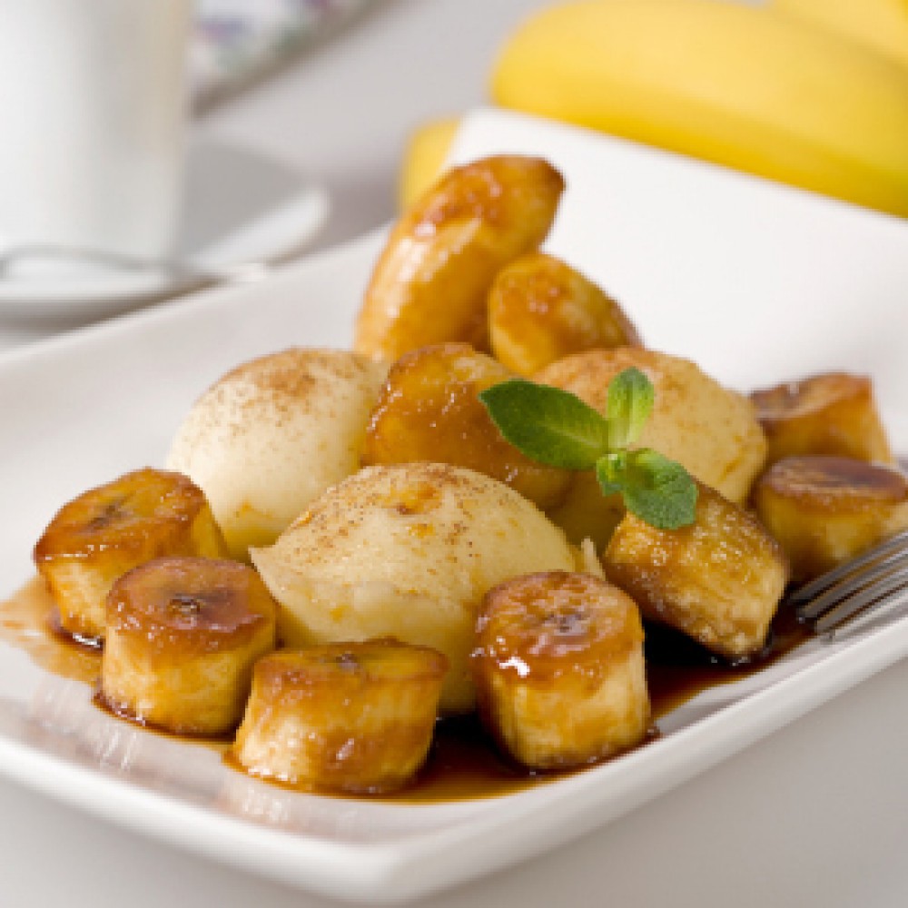 Crock Pot Bananas Foster