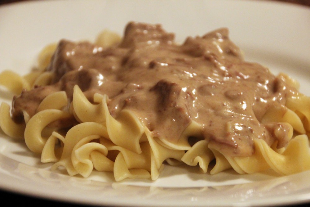 Crockpot Beef Stroganoff