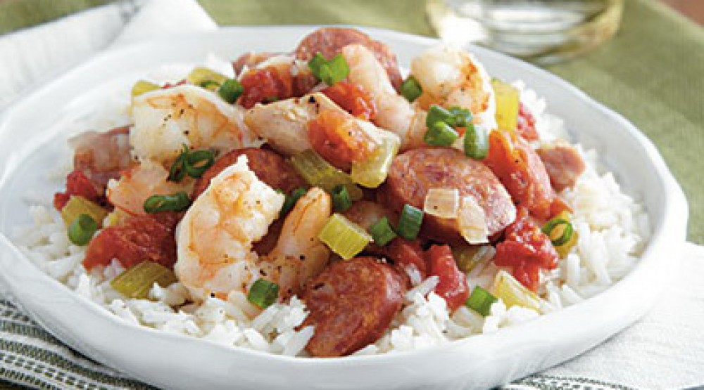 Crock Pot Sausage Jambalaya