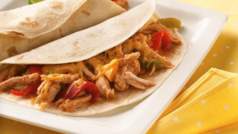 Crock Pot Pulled Pork Fajitas