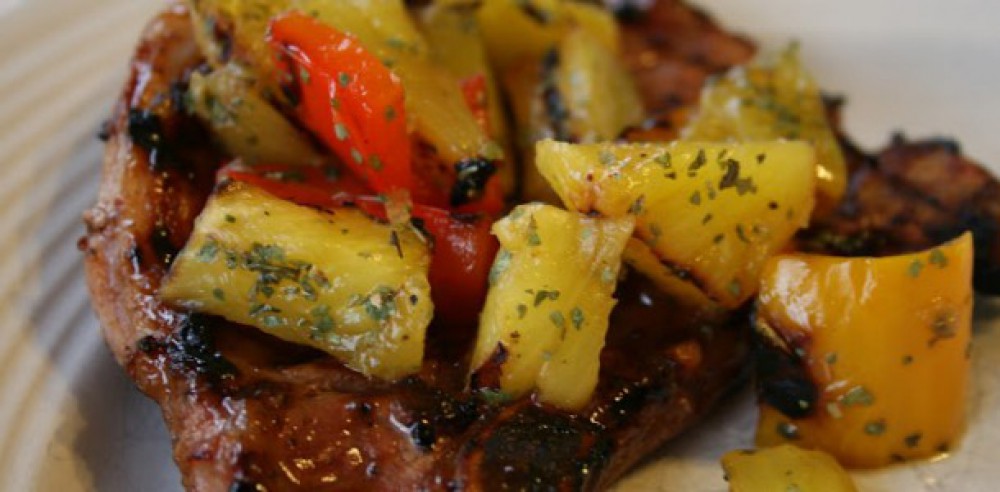 Crock Pot Pineapple Marinated Pork Chops