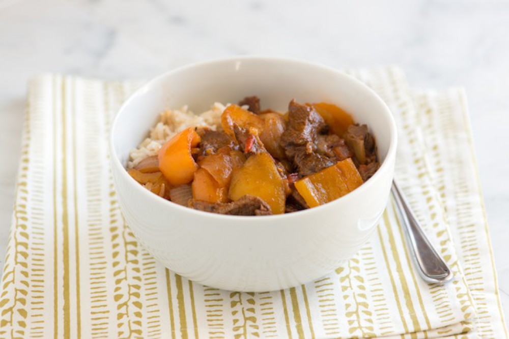 Crock Pot Pepper Steak