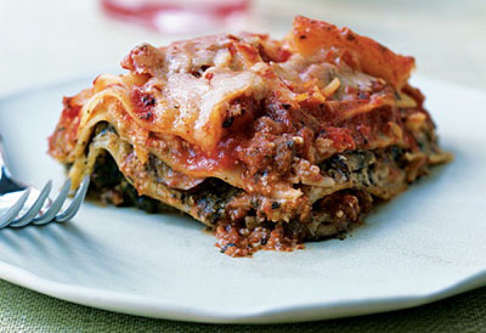 Crock Pot Lasagna With Spinach And Mushrooms