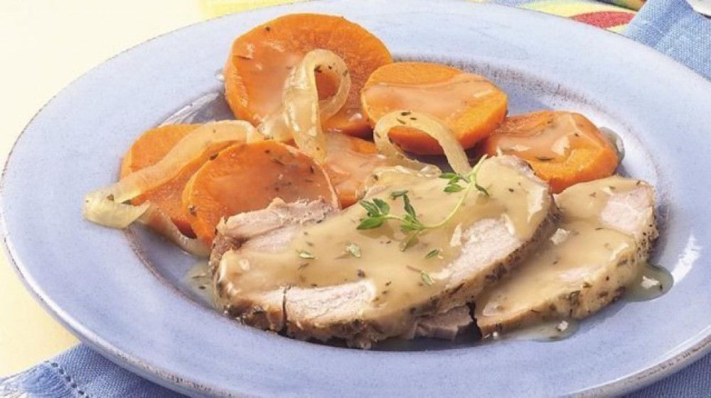 Crock Pot Winter Pork Roast