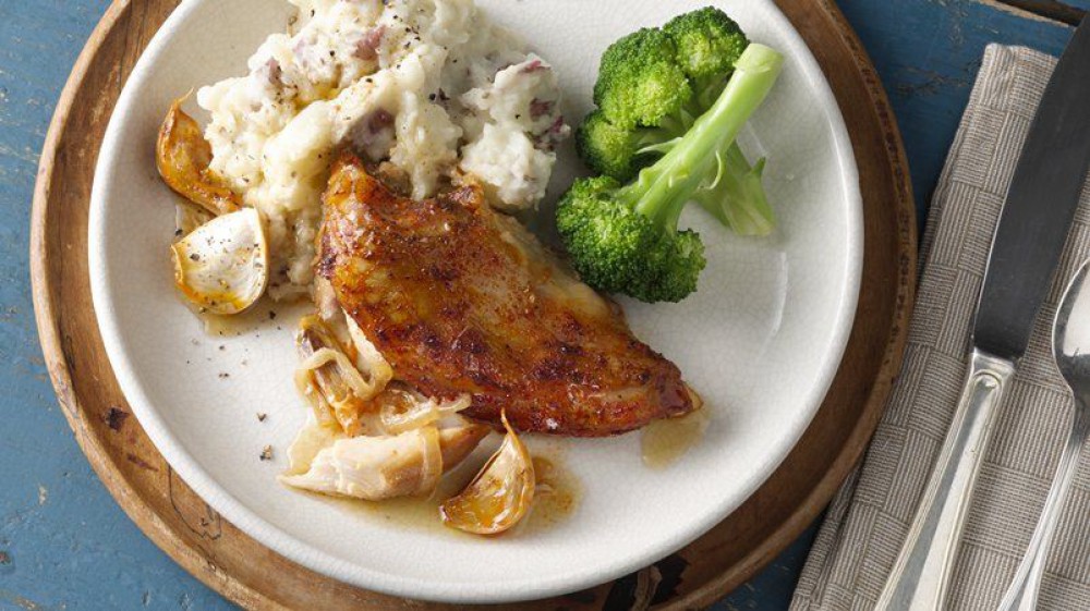 Crock Pot Garlic Chicken