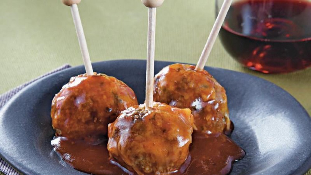 Crock Pot Enchilada Meatballs