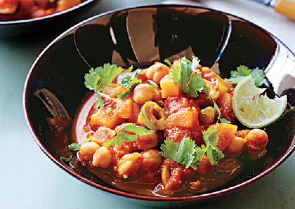 Crock Pot Chickpea Chili
