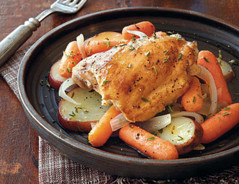 Crock Pot Chicken With Carrots And Potatoes