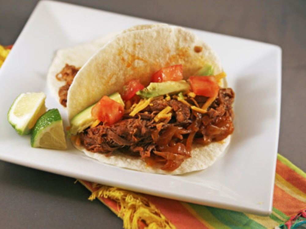 Crock Pot Brisket Tacos