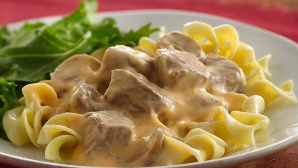 Crock Pot Beef Stroganoff