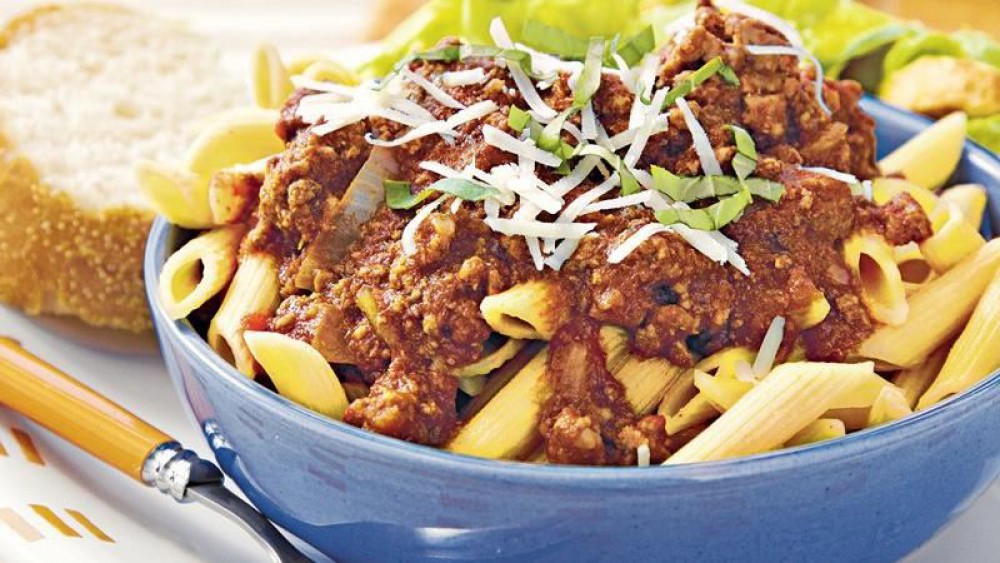 Crock Pot Beef Ragu With Penne