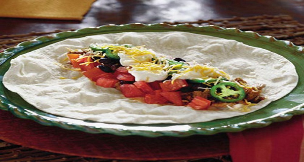 Crock Pot Beef Burritos